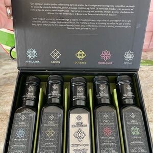 Olive Oil Gift Set - Black